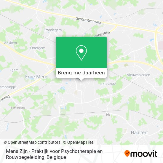 Mens Zijn - Praktijk voor Psychotherapie en Rouwbegeleiding kaart