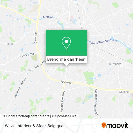 Wilvia Interieur & Sfeer kaart