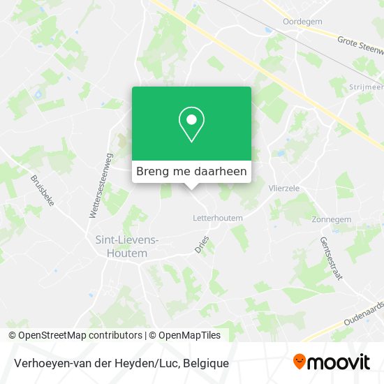Verhoeyen-van der Heyden/Luc kaart