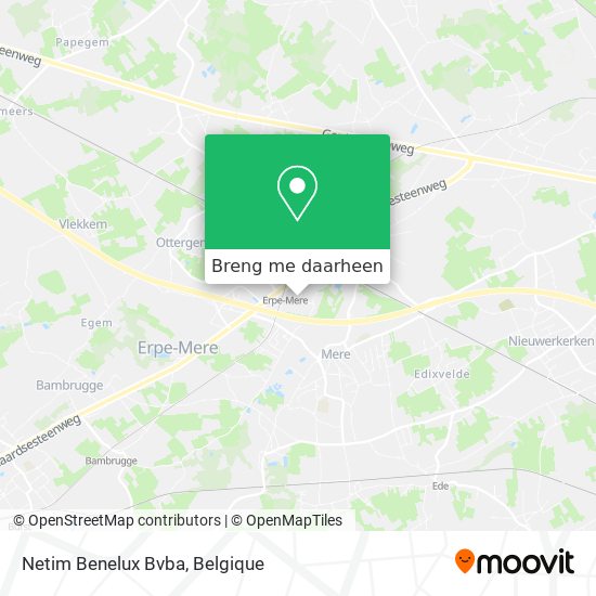 Netim Benelux Bvba kaart