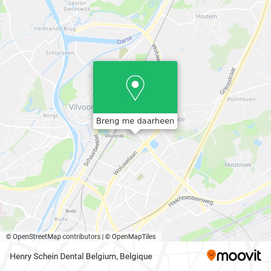Henry Schein Dental Belgium kaart