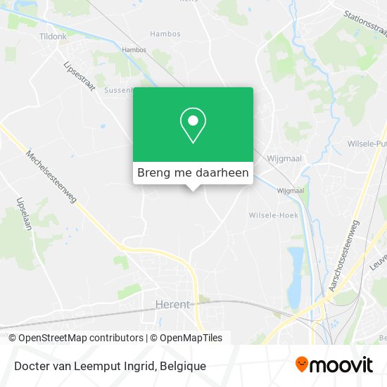 Docter van Leemput Ingrid kaart