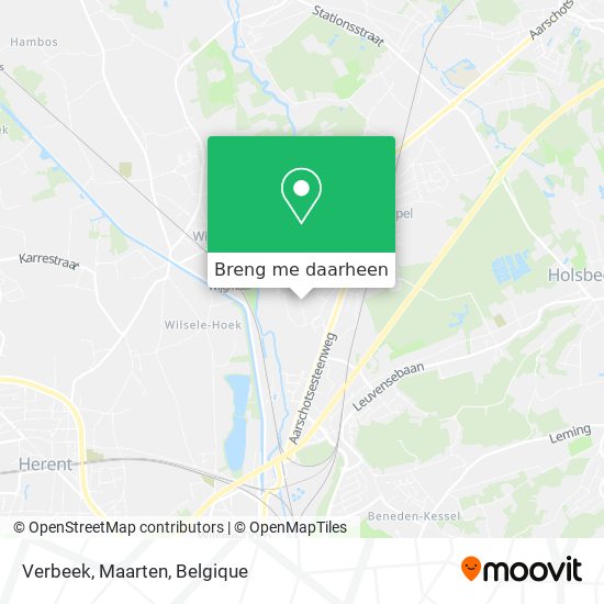 Verbeek, Maarten kaart