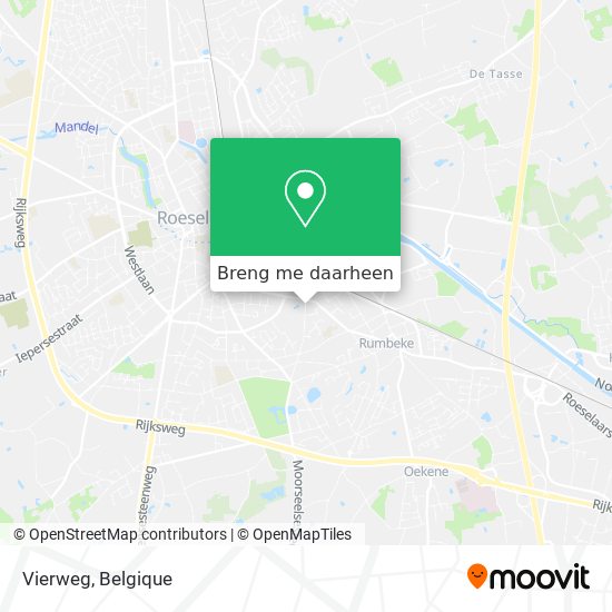 Vierweg kaart