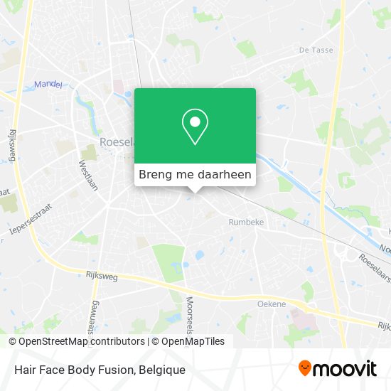 Hair Face Body Fusion kaart