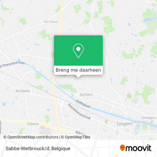 Sabbe-Werbrouck/d kaart