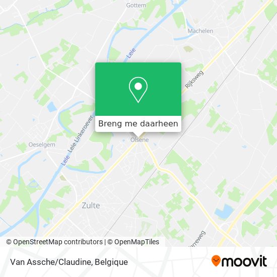 Van Assche/Claudine kaart