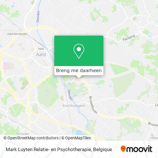 Mark Luyten Relatie- en Psychotherapie kaart