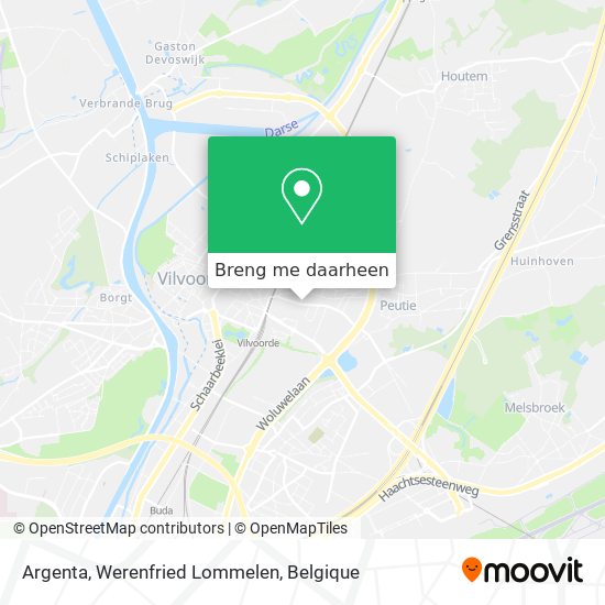 Argenta, Werenfried Lommelen kaart