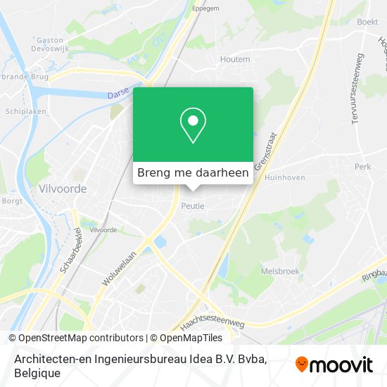 Architecten-en Ingenieursbureau Idea B.V. Bvba kaart