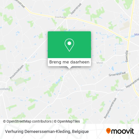 Verhuring Demeersseman-Kleding kaart