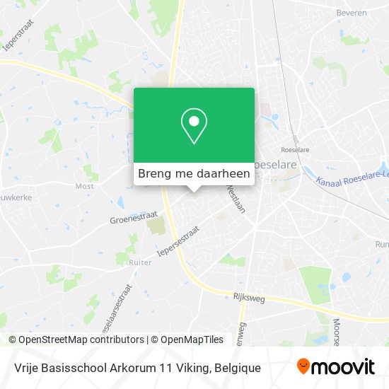 Vrije Basisschool Arkorum 11 Viking kaart