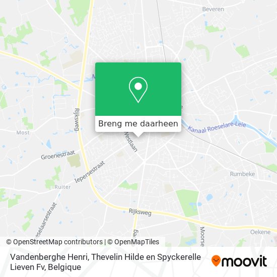 Vandenberghe Henri, Thevelin Hilde en Spyckerelle Lieven Fv kaart