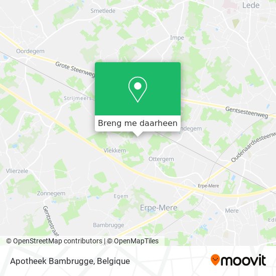 Apotheek Bambrugge kaart