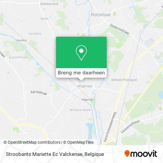 Stroobants Mariette Ec Valckenae kaart