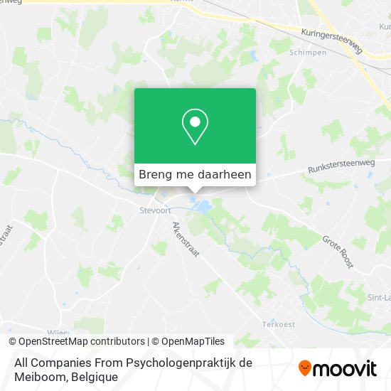 All Companies From Psychologenpraktijk de Meiboom kaart