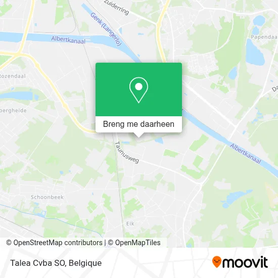 Talea Cvba SO kaart