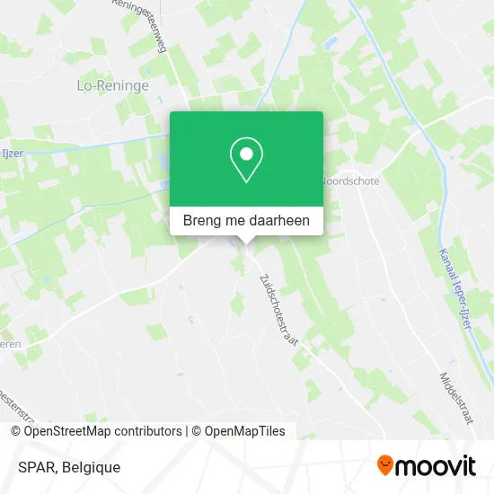 SPAR kaart