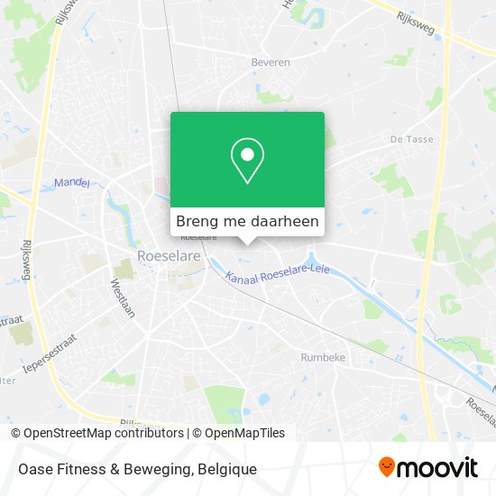 Oase Fitness & Beweging kaart