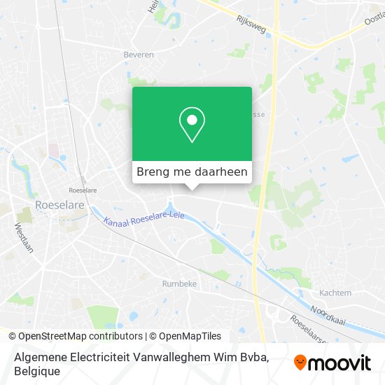 Algemene Electriciteit Vanwalleghem Wim Bvba kaart