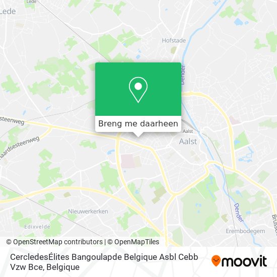 CercledesÉlites Bangoulapde Belgique Asbl Cebb Vzw Bce kaart