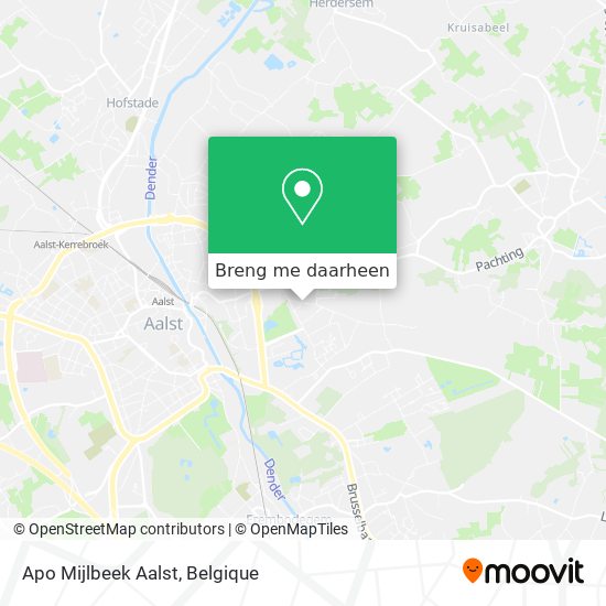 Apo Mijlbeek Aalst kaart