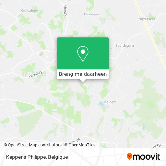 Keppens Philippe kaart