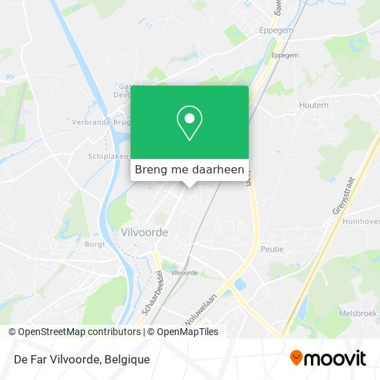 De Far Vilvoorde kaart