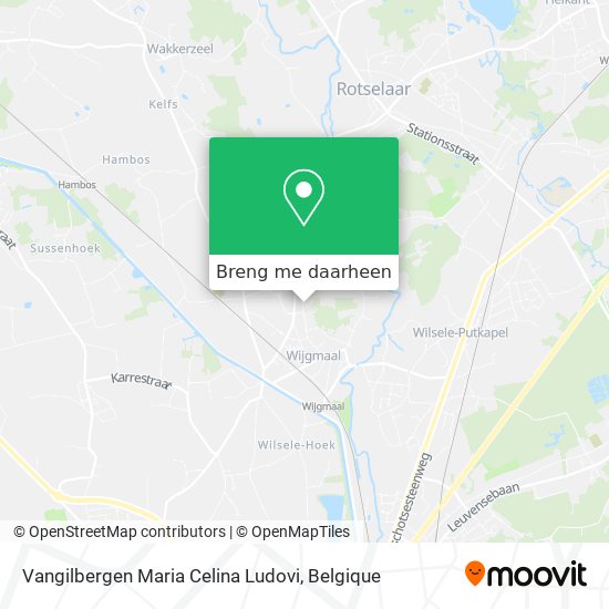 Vangilbergen Maria Celina Ludovi kaart