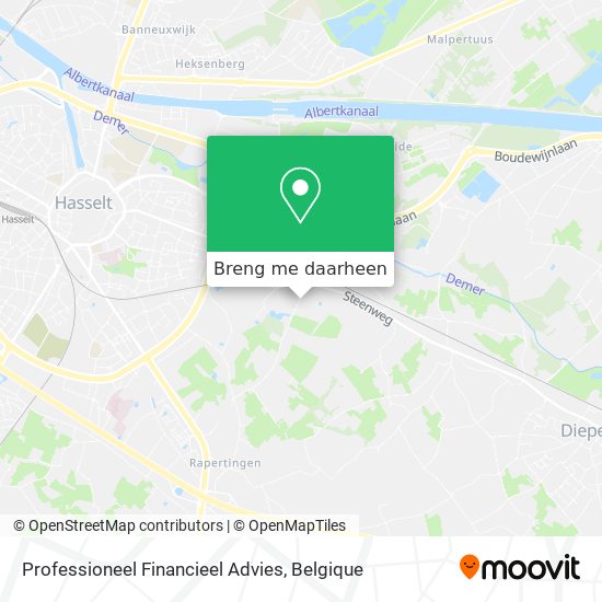 Professioneel Financieel Advies kaart