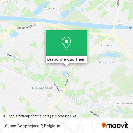 Gijsen-Copppejans P kaart