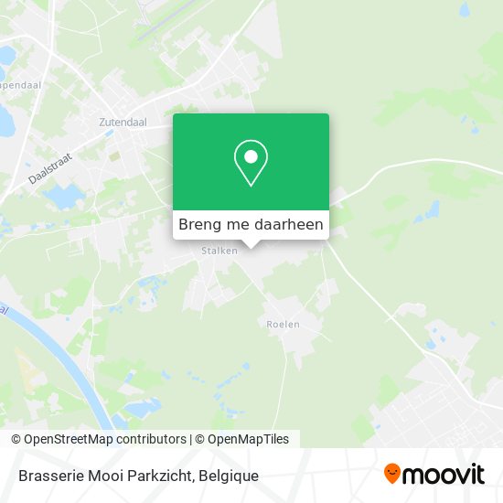 Brasserie Mooi Parkzicht kaart