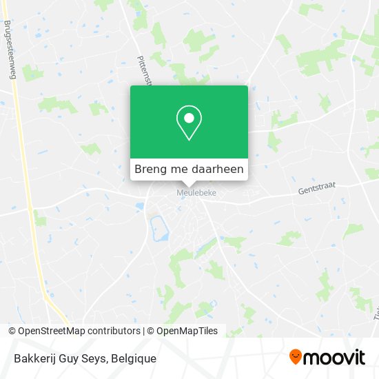 Bakkerij Guy Seys kaart