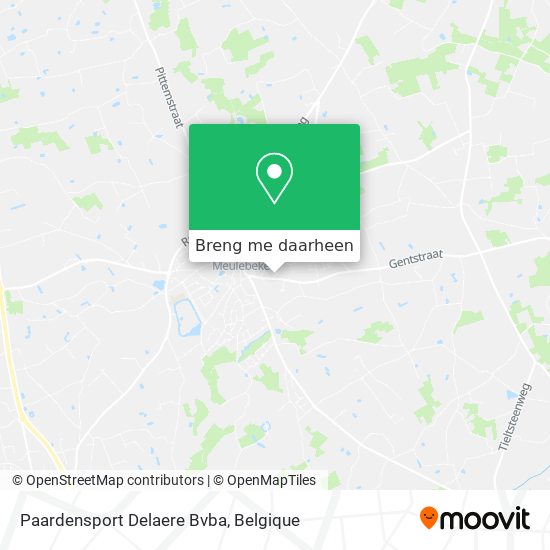 Paardensport Delaere Bvba kaart