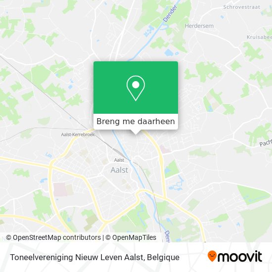 Toneelvereniging Nieuw Leven Aalst kaart