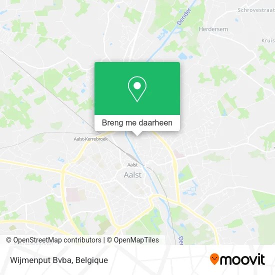 Wijmenput Bvba kaart