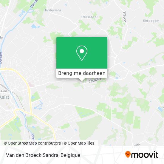 Van den Broeck Sandra kaart