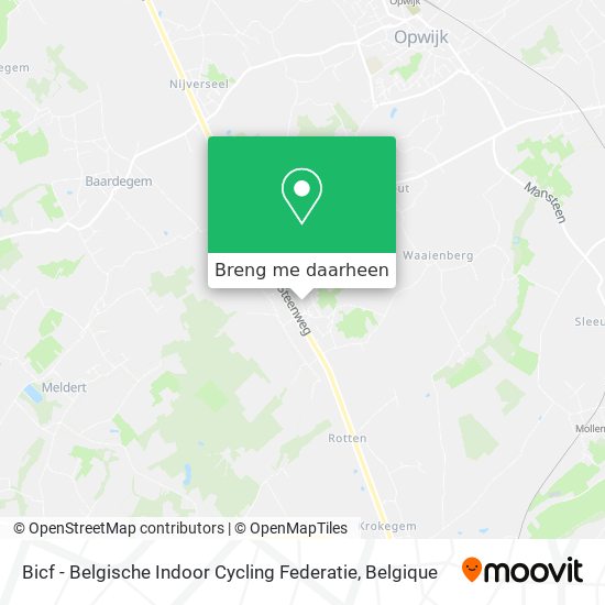 Bicf - Belgische Indoor Cycling Federatie kaart
