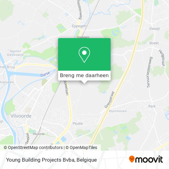 Young Building Projects Bvba kaart