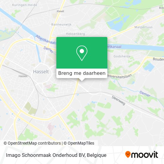 Imago Schoonmaak Onderhoud BV kaart