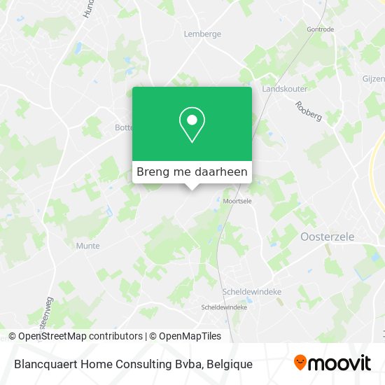 Blancquaert Home Consulting Bvba kaart