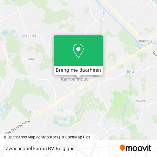 Zwaenepoel Farma BV kaart