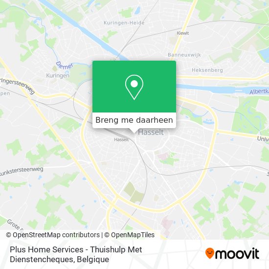 Plus Home Services - Thuishulp Met Dienstencheques kaart