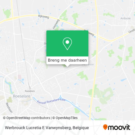 Werbrouck Lucretia E Vanwynsberg kaart