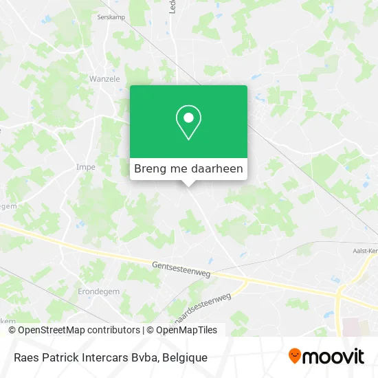 Raes Patrick Intercars Bvba kaart