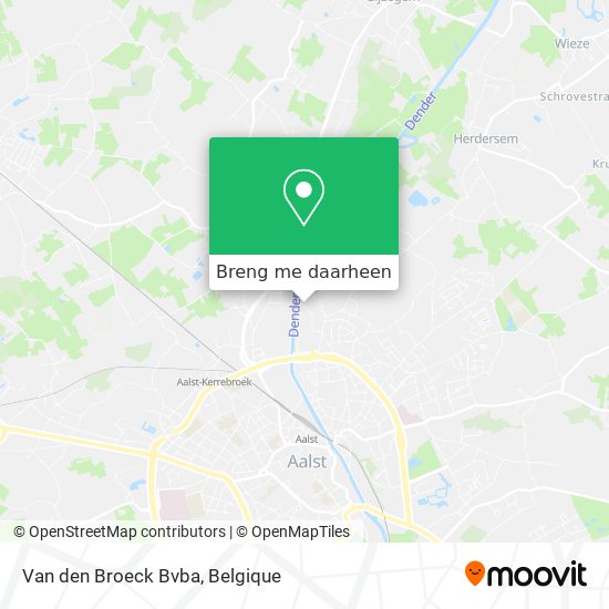 Van den Broeck Bvba kaart