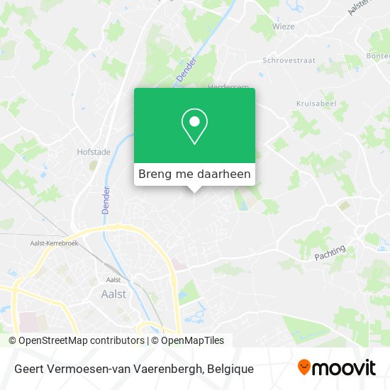 Geert Vermoesen-van Vaerenbergh kaart