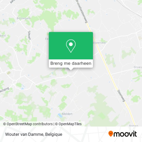 Wouter van Damme kaart