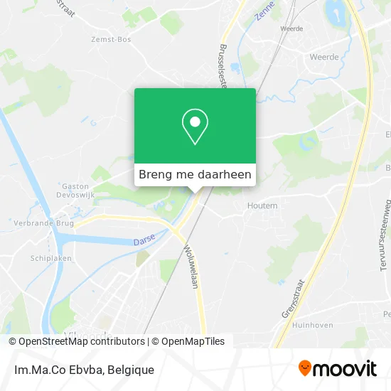 Im.Ma.Co Ebvba kaart