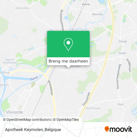 Apotheek Keymolen kaart